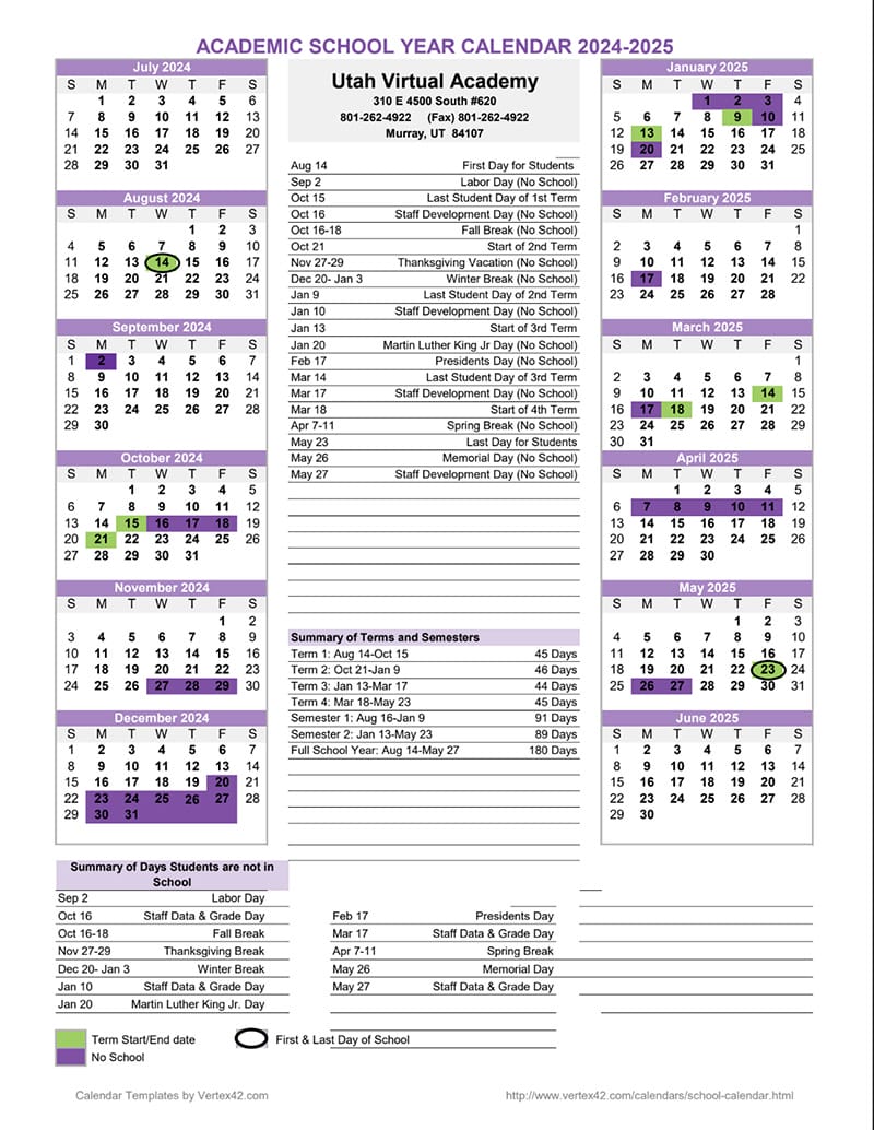 School Calendar